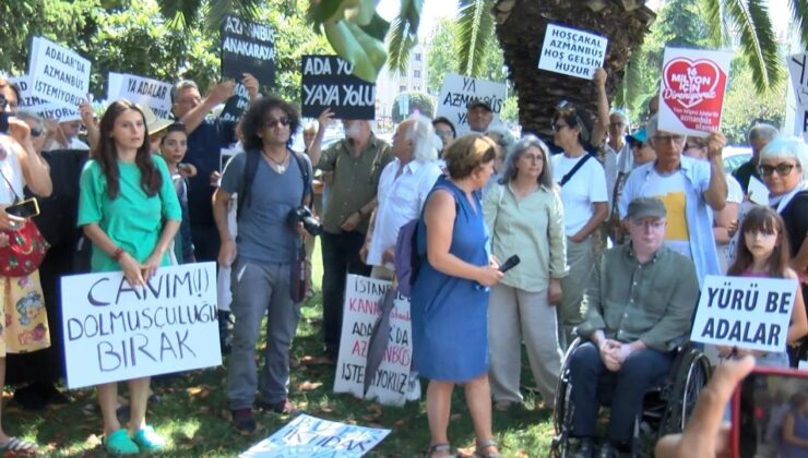 Ada sakinleri Saraçhane’de toplandı: İBB’yi protesto etti