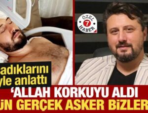 Ahmet Alkılıç yaşadıklarını anlattı: Allah korkuyu aldı, o gün gerçek askerler bizlerdik