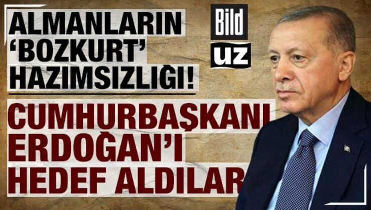 Almanların ”Bozkurt” hazımsızlığı bitmedi! Cumhurbaşkanı Erdoğan’ı hedef aldılar!