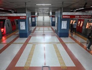 Ankara’da metro seferlerine ‘aşırı sıcak’ engeli