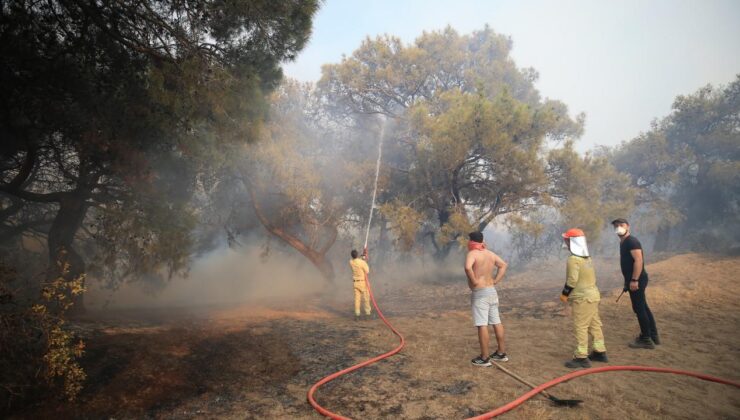 Antalya’da çıkan orman yangın kontrol altına alındı!