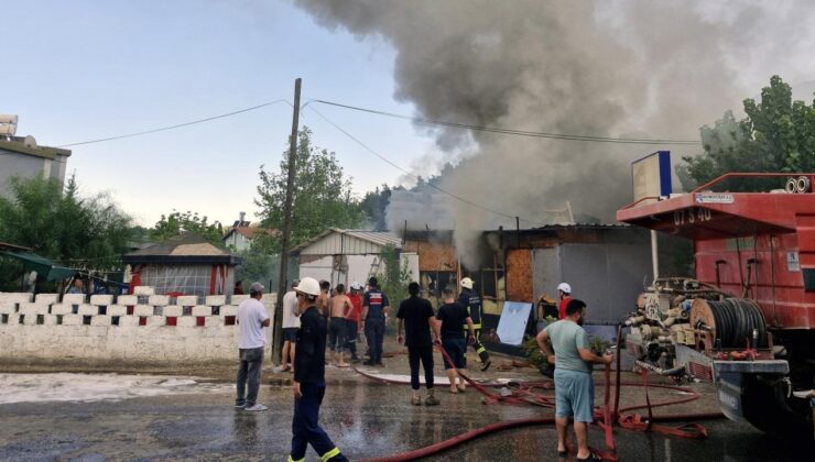 Antalya’da restoran yangını!