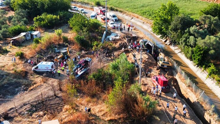 Aydın’da içme suyu hattı kazısında göçük: 3 işçi hayatını kaybetti, 5 gözaltı