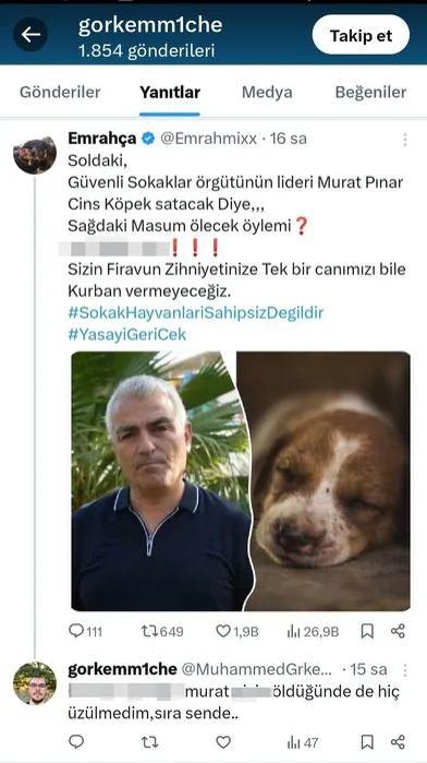 <p>Tehdit edildiğini hatta kapısına mermi bile konulduğunu söyleyen Murat Pınar, polis koruması aldığını belirtti.</p><p> </p>