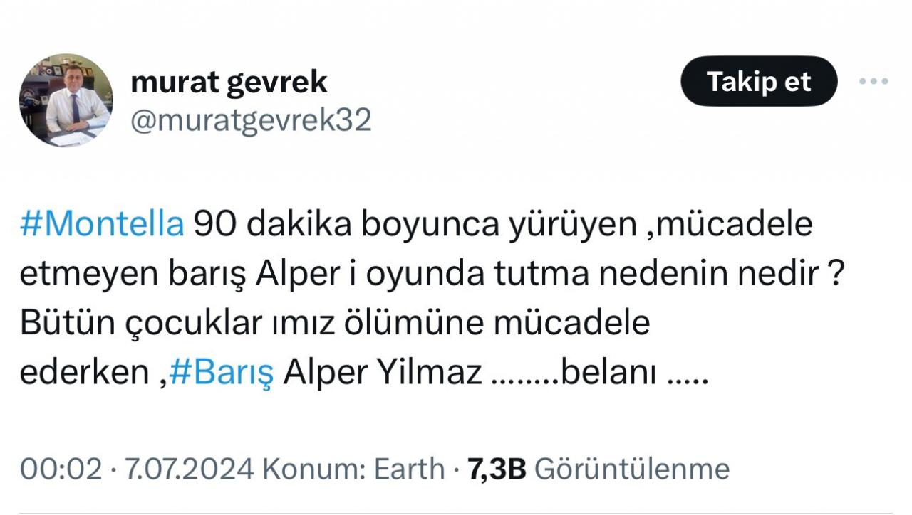 Barış Alper Yılmaz için skandal paylaşımı! Bakanlıktan açıklama geldi