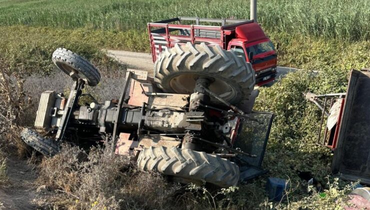 Bursa’da traktör devrildi: 1 kişi öldü, 1 kişi yaralandı