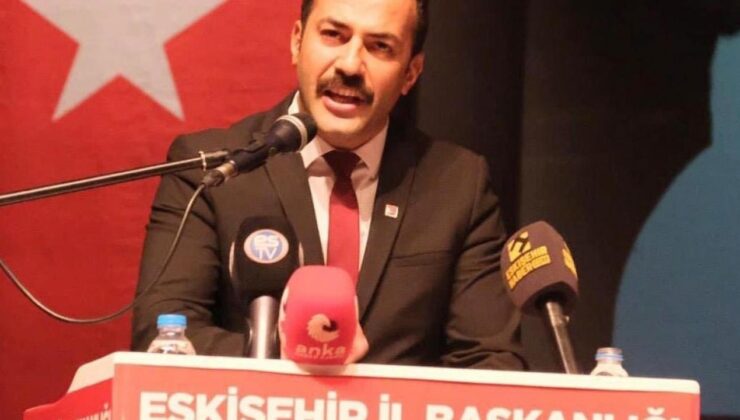 CHP Eskişehir İl Başkanı hakkında soruşturma