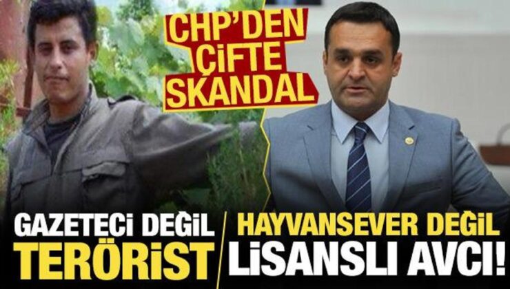 CHP’den çifte skandal: Gazeteci değil terörist, hayvansever değil lisanslı avcı!