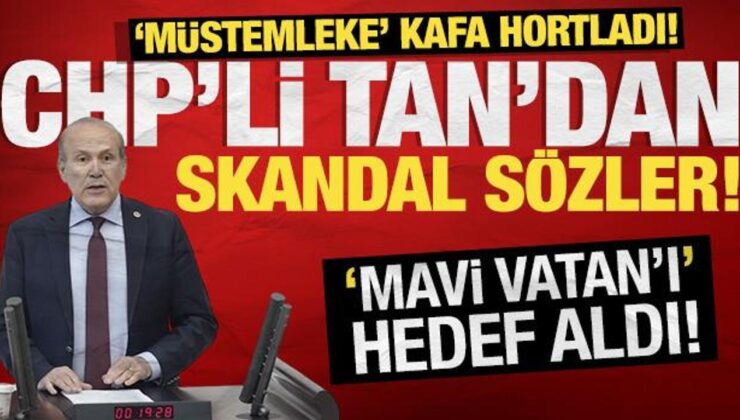 CHP’li Namık Tan’dan skandal açıklama! Mavi Vatan’ı hedef aldı