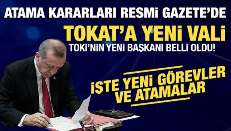 Cumhurbaşkanı Erdoğan imzaladı! Yeni atama kararları Resmi Gazete’de yayımlandı