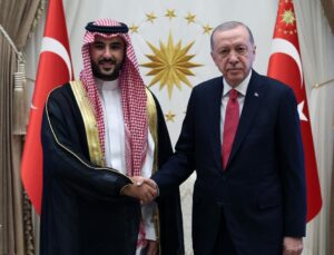 Cumhurbaşkanı Erdoğan, Suudi bakanı kabul etti