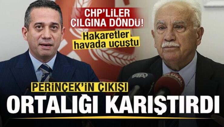 Doğu Perinçek’in sözleri CHP’lileri kızdırdı! Hakaretler havada uçuştu