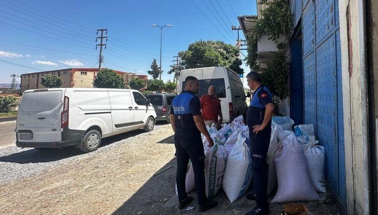 Gaziantep’te çuval çuval küflenmiş ve sağlıksız ürün ele geçirildi