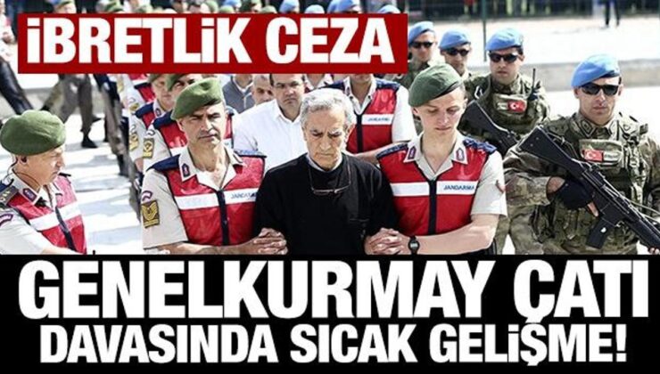 Genelkurmay çatı davasında FETÖ’cü 17 sanığa müebbet hapis cezası