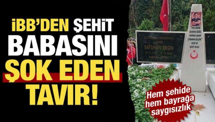 İBB’den şehit babasını şok eden karşılık!