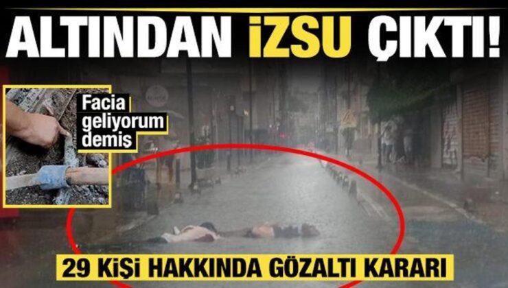 İzmir’de 2 vatandaşın öldüğü olayda 29 kişi hakkında gözaltı kararı