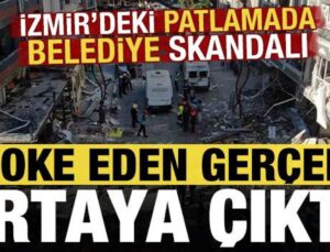 İzmir’deki patlamayla ilgili belediye skandalı: Lokanta 11 aydır ruhsatsızmış!