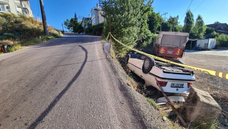 Karabük’te feci kaza: 2 yaralı!