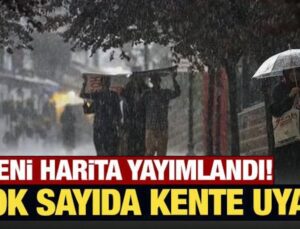 Meteoroloji’den çok sayıda ile sağanak yağış uyarısı!