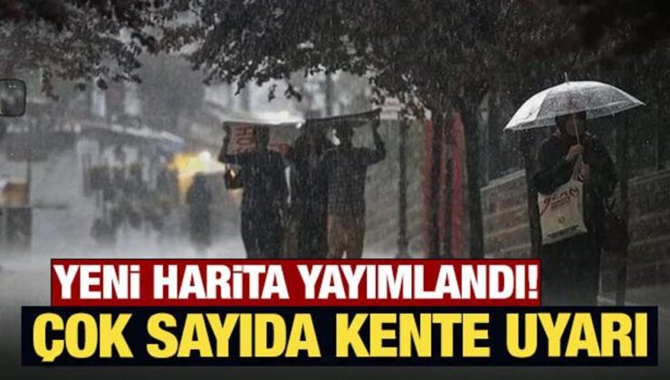 Meteoroloji’den çok sayıda ile sağanak yağış uyarısı!