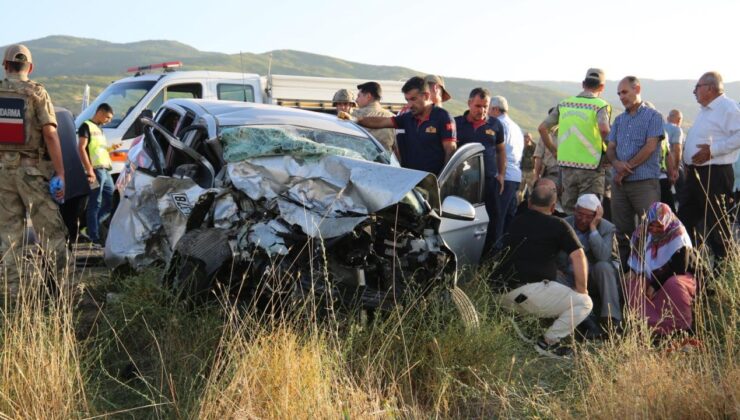 Muş’ta feci kaza: 1 ölü, 1 yaralı