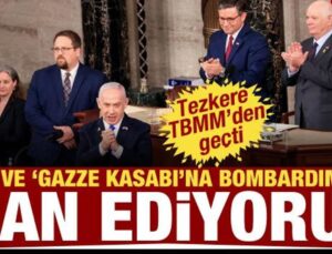 Tezkere Meclis’ten geçti! ABD ve Netanyahu’ya bombardıman: İlan ediyoruz