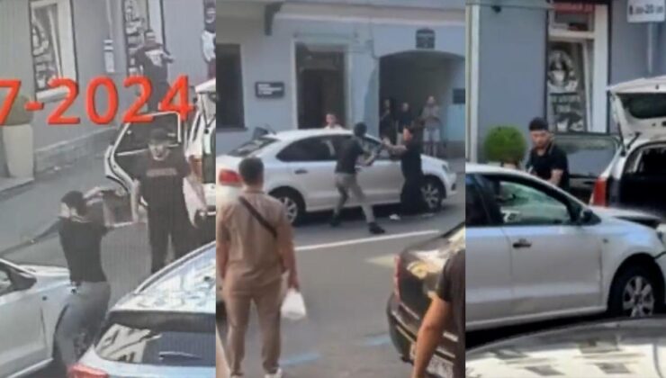 Trafik tartışmasında krikolu saldırıya çarparak yanıt geldi