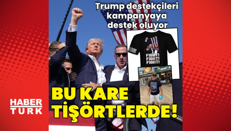 Trump'ın saldırıdan hemen sonra çekilen fotoğrafını destekçileri tişörtlere bastı, satışa çıkardı | Dış Haberler