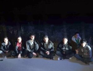 Yunanistan’a geçmek isteyen 10 kaçak göçmen yakalandı