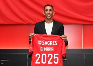 Benfica, Angel Di Maria ile uzattı