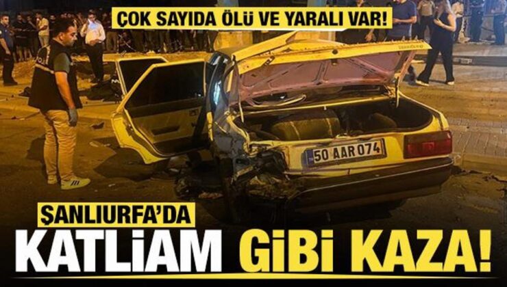 Şanlıurfa’da otomobil kalabalığa daldı: Ölü ve yaralılar var!