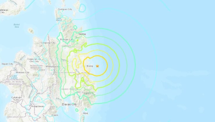 Son dakika: Filipinler'de 6.8 büyüklüğünde deprem | Dış Haberler