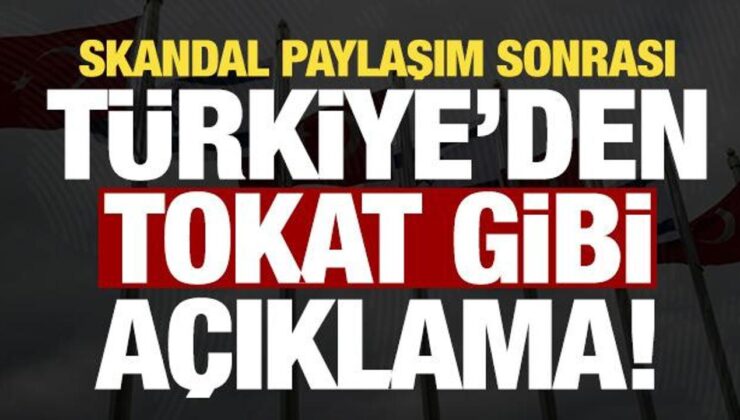 Son dakika: Skandal sözler sonrası Türkiye’den tokat gibi açıklama!