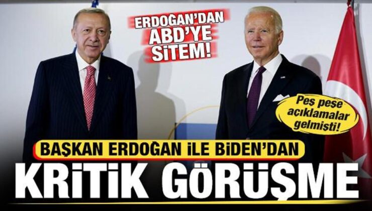 Tarihi adım sonrası Başkan Erdoğan ile ABD Başkanı Biden’dan kritik görüşme