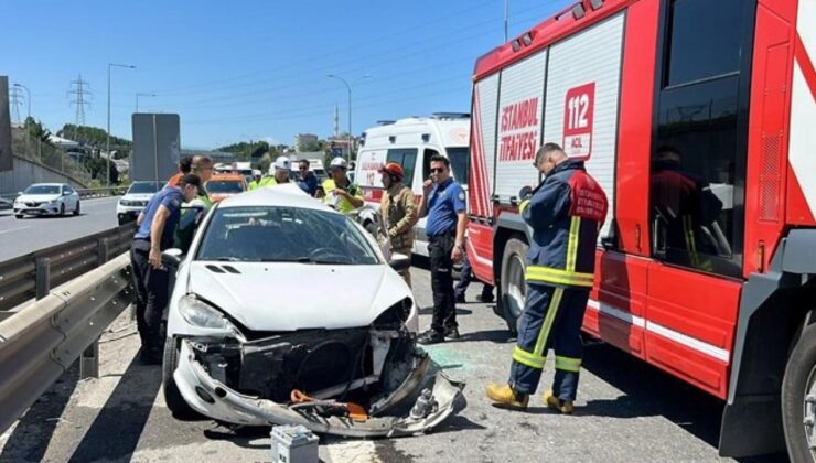 TEM’de feci kaza: Yaralılar var