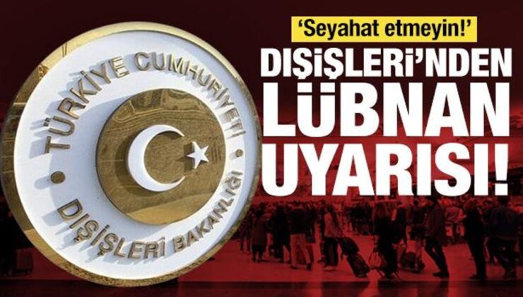 Türkiye’den uyarı: Zorunlu olmadıkça seyahat etmeyin!