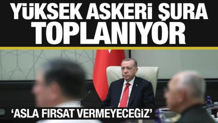 YAŞ toplantısı öncesi Erdoğan’dan önemli açıklama: İzin vermeyeceğiz!